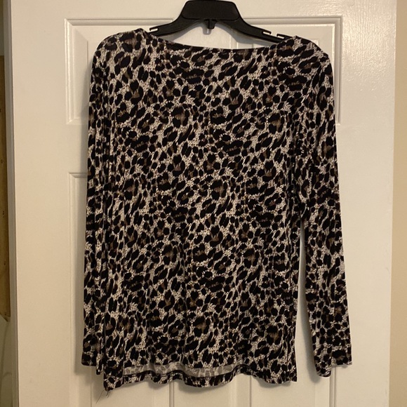 Mario Serrani Italy long sleeve leopard long sleeve size medium - Picture 3 of 3